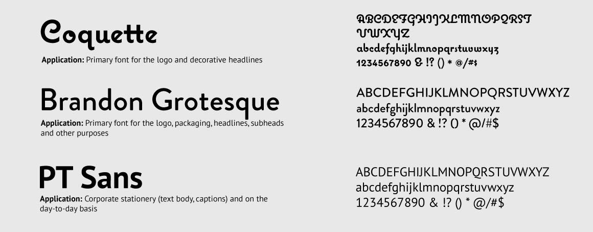 brand typography